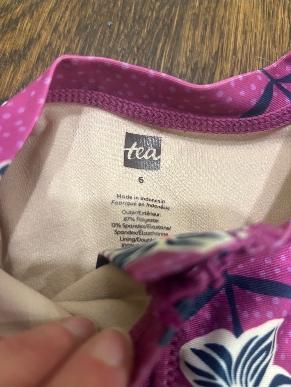 Tea Collection Rashguard Swimsuit - Picture 2 of 3